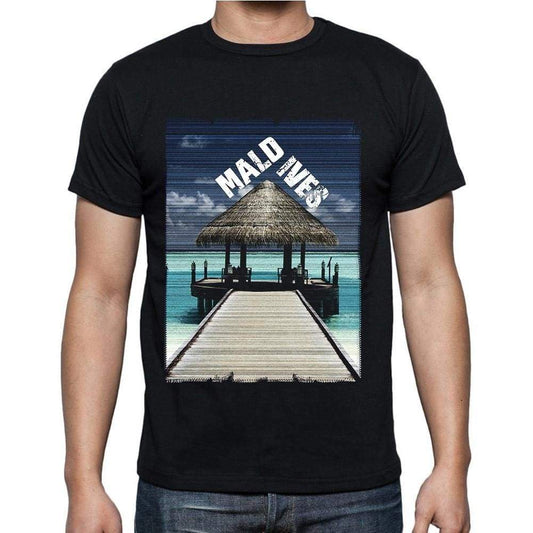 Maldives Mens T-Shirt One In The City 00192