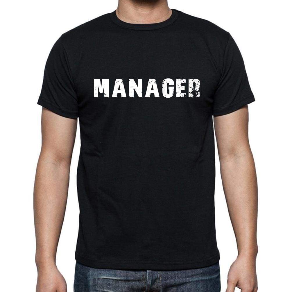 Manager Mens Short Sleeve Round Neck T-Shirt - Casual