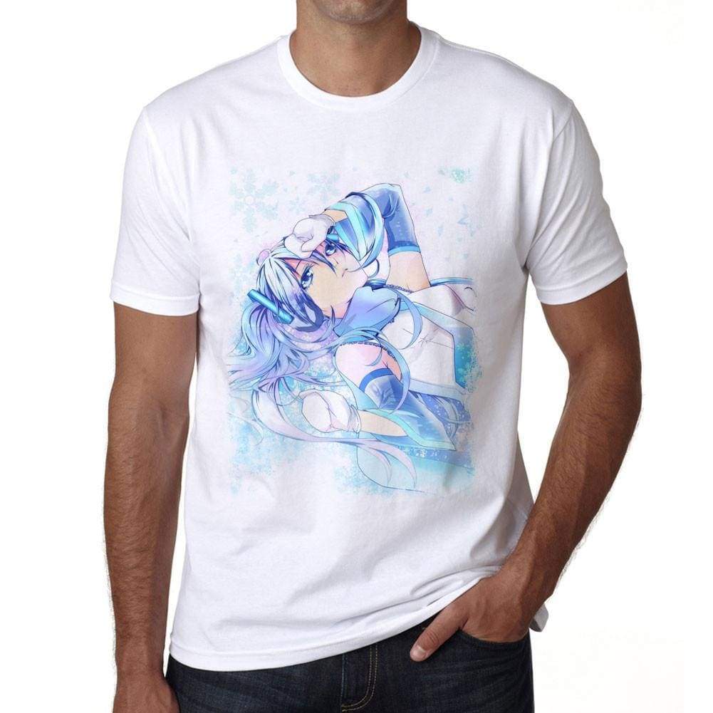 Manga Girl In The Snow T-Shirt For Men T Shirt Gift 00089 - T-Shirt