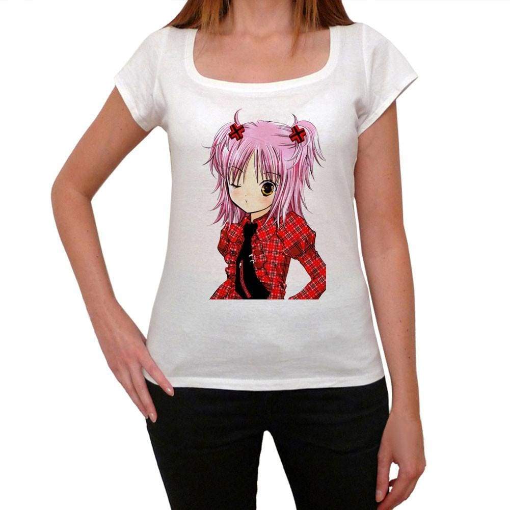 Manga Girl Winking Pink Hair T-Shirt For Women T Shirt Gift 00088 - T-Shirt