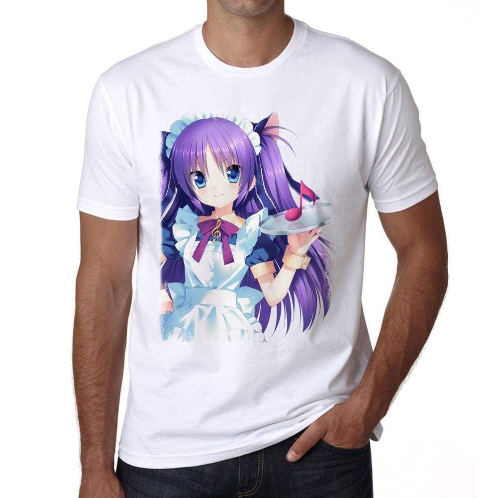 Manga Maids Music Notes T-Shirt For Men T Shirt Gift 00089 - T-Shirt