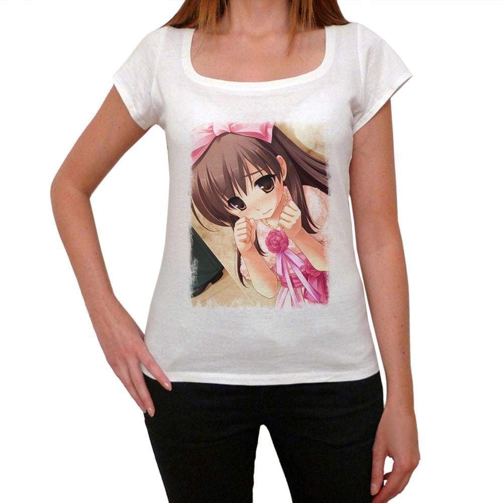 Manga Pink Dress T-Shirt For Women T Shirt Gift 00088 - T-Shirt