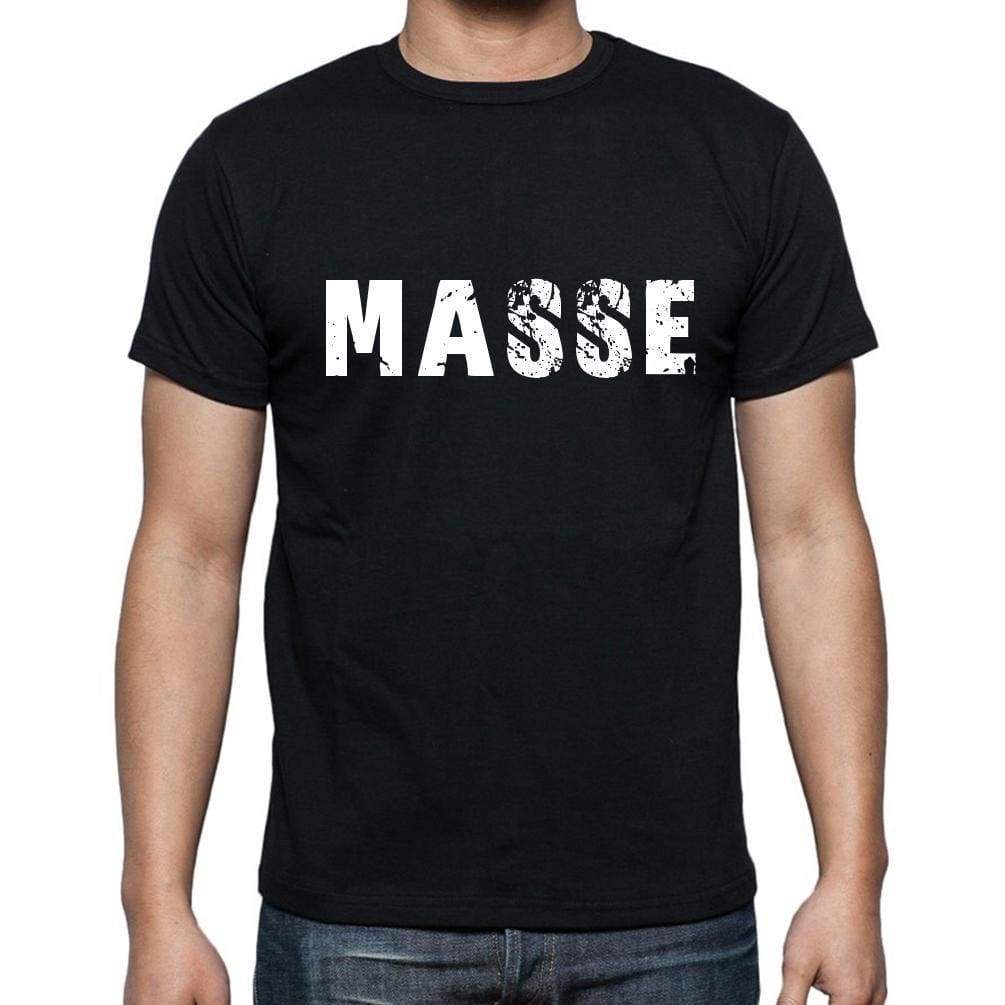 Masse Mens Short Sleeve Round Neck T-Shirt - Casual