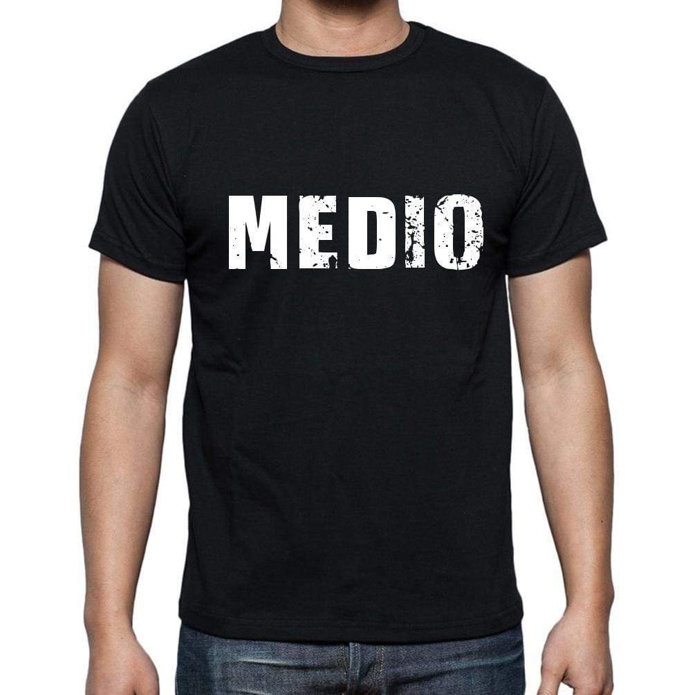 Medio Mens Short Sleeve Round Neck T-Shirt - Casual