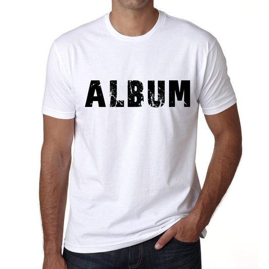Mens Tee Shirt Vintage T Shirt Album X-Small White 00561 - White / Xs - Casual