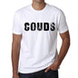 Mens Tee Shirt Vintage T Shirt Couds X-Small White 00561 - White / Xs - Casual
