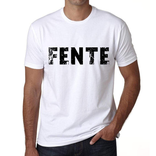 Mens Tee Shirt Vintage T Shirt Fente X-Small White 00561 - White / Xs - Casual