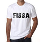 Mens Tee Shirt Vintage T Shirt Fissa X-Small White 00561 - White / Xs - Casual