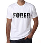 Mens Tee Shirt Vintage T Shirt Forer X-Small White 00561 - White / Xs - Casual
