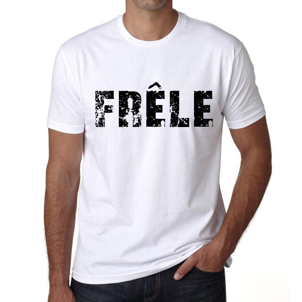 <span>Men's</span> Tee Shirt Vintage T shirt Frêle X-Small White 00561 - ULTRABASIC