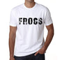 Mens Tee Shirt Vintage T Shirt Frocs X-Small White 00561 - White / Xs - Casual
