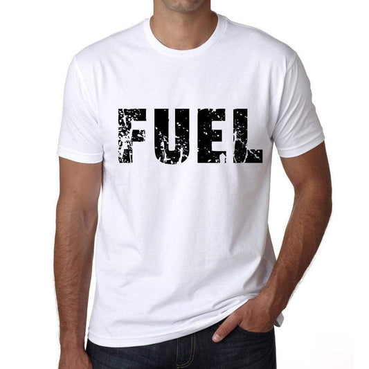 Mens Tee Shirt Vintage T Shirt Fuel X-Small White 00560 - White / Xs - Casual