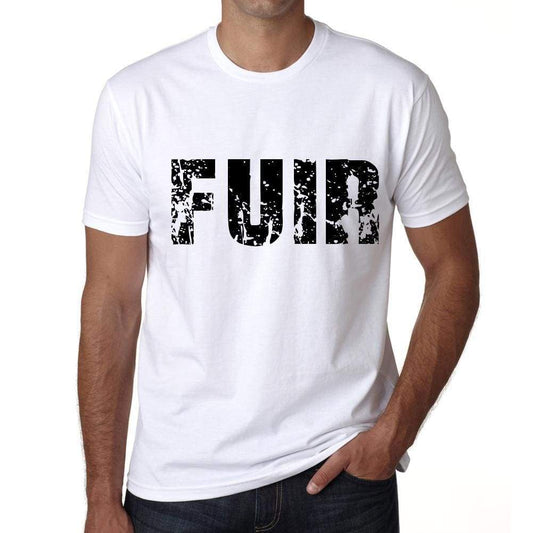 Mens Tee Shirt Vintage T Shirt Fuir X-Small White 00560 - White / Xs - Casual