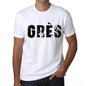 Mens Tee Shirt Vintage T Shirt Grës X-Small White 00560 - White / Xs - Casual