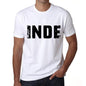 Mens Tee Shirt Vintage T Shirt Inde X-Small White 00560 - White / Xs - Casual