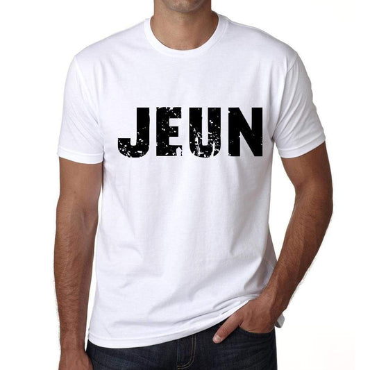 Mens Tee Shirt Vintage T Shirt Jeun X-Small White 00560 - White / Xs - Casual