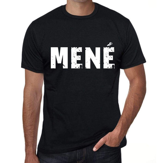 Mens Tee Shirt Vintage T Shirt Mené X-Small Black 00557 - Black / Xs - Casual