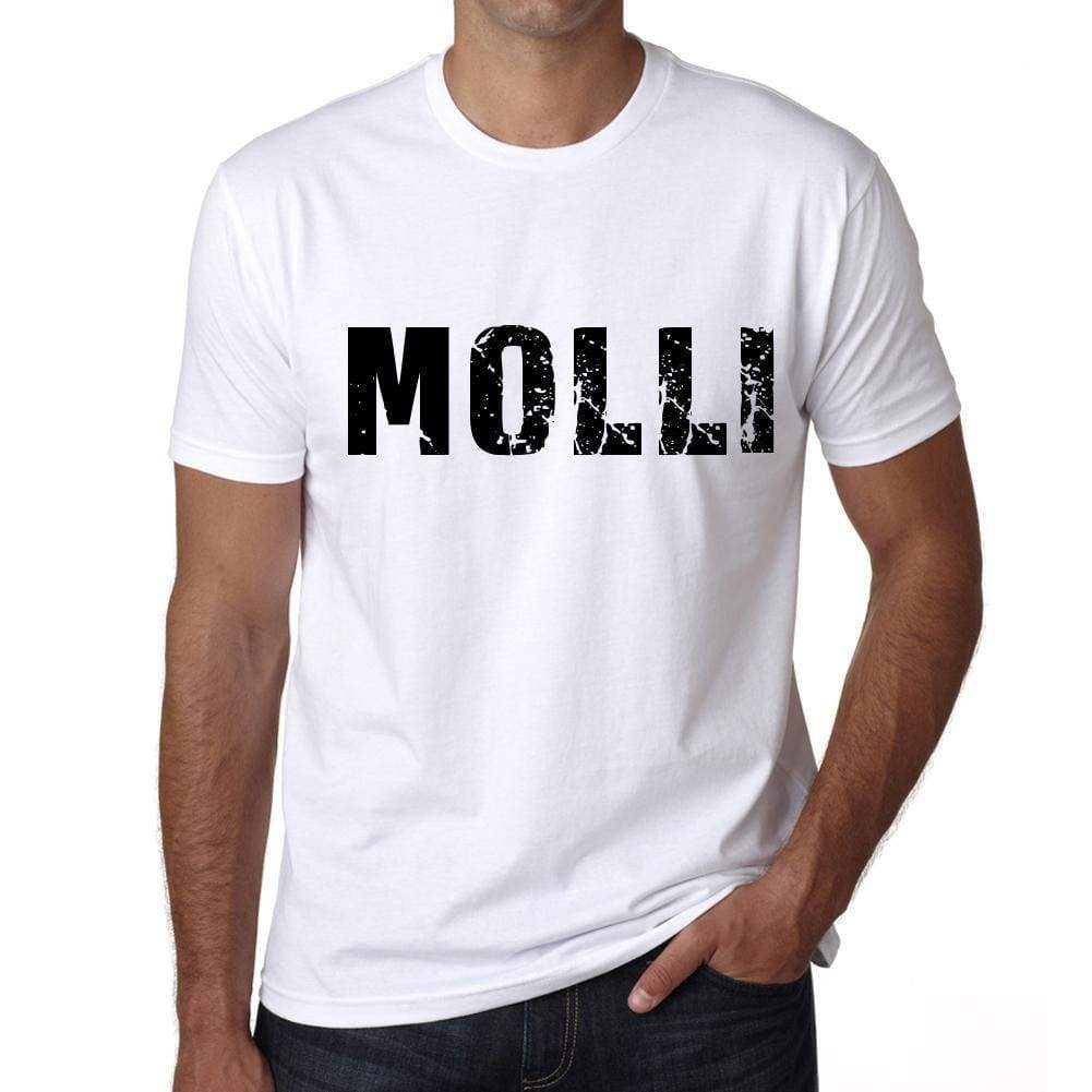 Mens Tee Shirt Vintage T Shirt Molli X-Small White - White / Xs - Casual