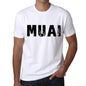 Mens Tee Shirt Vintage T Shirt Muai X-Small White 00560 - White / Xs - Casual