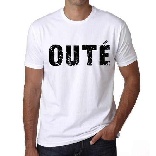 Mens Tee Shirt Vintage T Shirt Outè X-Small White 00560 - White / Xs - Casual