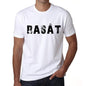 Mens Tee Shirt Vintage T Shirt Rasât X-Small White - White / Xs - Casual