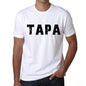 Mens Tee Shirt Vintage T Shirt Tapa X-Small White 00560 - White / Xs - Casual