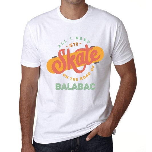 Mens Vintage Tee Shirt Graphic T Shirt Balabac White - White / Xs / Cotton - T-Shirt
