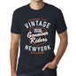 Mens Vintage Tee Shirt Graphic T Shirt Genuine Riders 2038 Navy - Navy / Xs / Cotton - T-Shirt