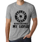 Mens Vintage Tee Shirt Graphic T Shirt I Need More Space For My Horse Grey Marl - Grey Marl / Xs / Cotton - T-Shirt