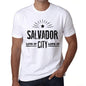 Mens Vintage Tee Shirt Graphic T Shirt Live It Love It Salvador White - White / Xs / Cotton - T-Shirt