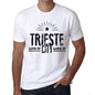 Mens Vintage Tee Shirt Graphic T Shirt Live It Love It Trieste White - White / Xs / Cotton - T-Shirt