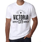Mens Vintage Tee Shirt Graphic T Shirt Live It Love It Victoria White - White / Xs / Cotton - T-Shirt