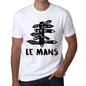 Mens Vintage Tee Shirt Graphic T Shirt Time For New Advantures Le Mans White - White / Xs / Cotton - T-Shirt