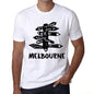 Mens Vintage Tee Shirt Graphic T Shirt Time For New Advantures Melbourne White - White / Xs / Cotton - T-Shirt