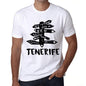 Mens Vintage Tee Shirt Graphic T Shirt Time For New Advantures Tenerife White - White / Xs / Cotton - T-Shirt