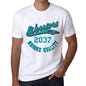 Mens Vintage Tee Shirt Graphic T Shirt Warriors Since 2037 White - White / Xs / Cotton - T-Shirt