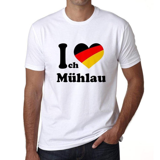 Mhlau Mens Short Sleeve Round Neck T-Shirt 00005