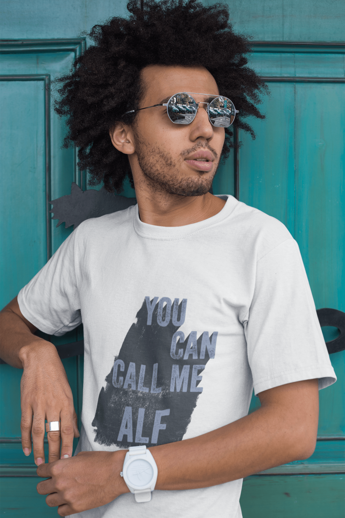 Alf, You Can Call Me Alf Men's T shirt White Birthday Gift 00536
