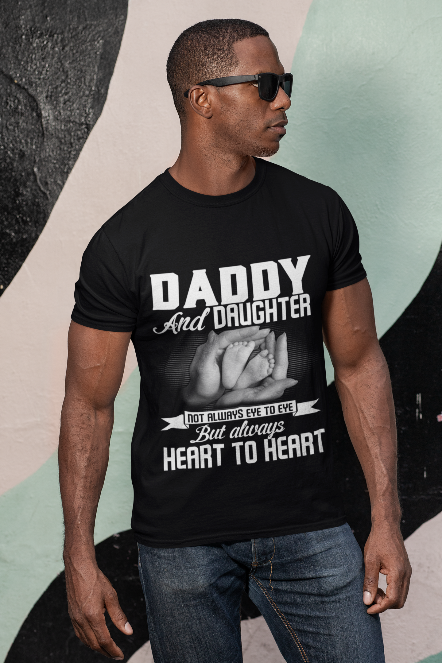 ULTRABASIC Men's Graphic T-Shirt Always Heart To Heart - Baby Love
