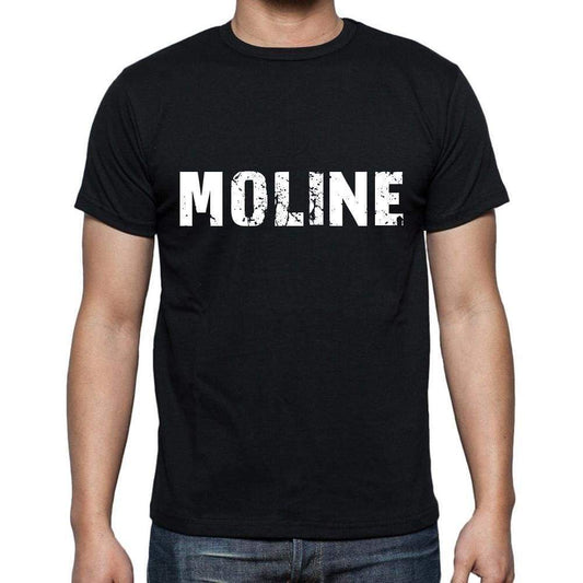 Moline Mens Short Sleeve Round Neck T-Shirt 00004 - Casual