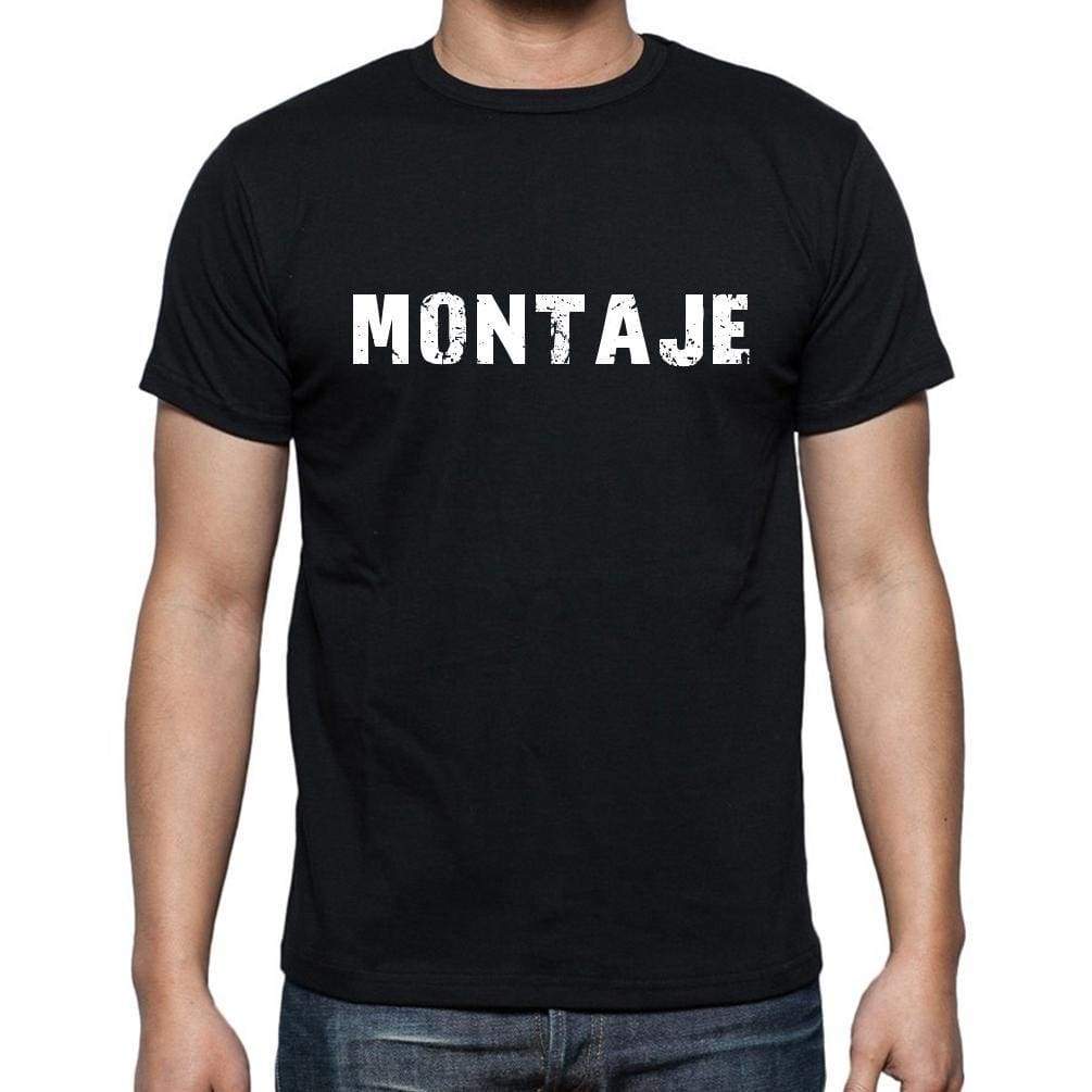 Montaje Mens Short Sleeve Round Neck T-Shirt - Casual