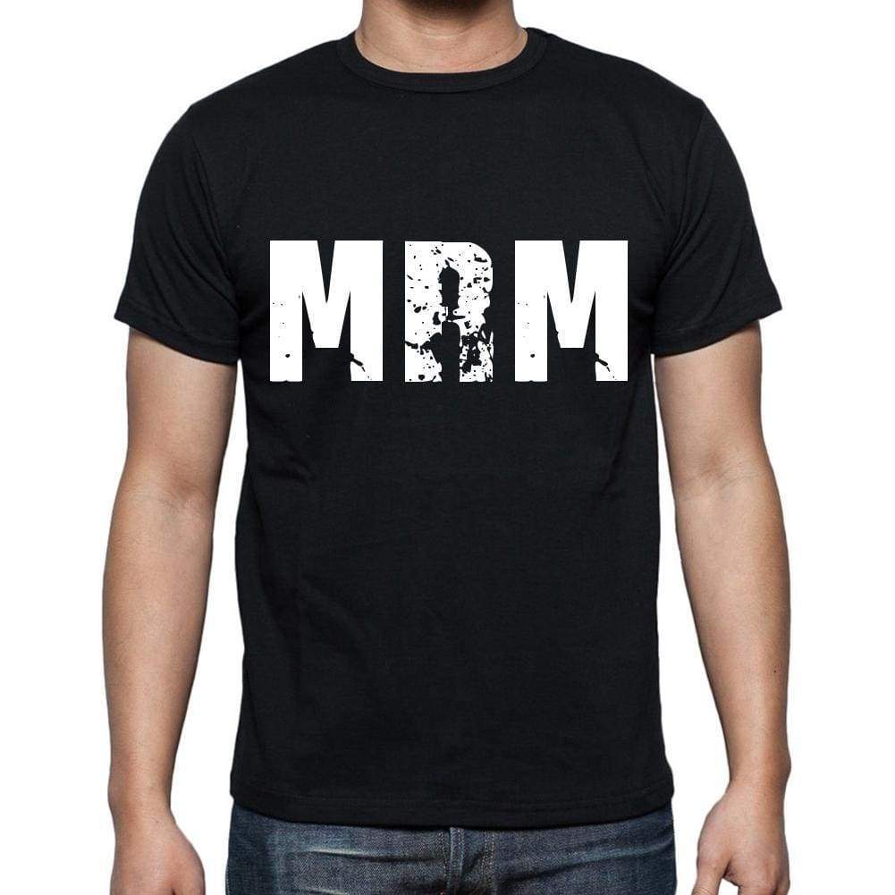 Mrm Men T Shirts Short Sleeve T Shirts Men Tee Shirts For Men Cotton Black 3 Letters - Casual