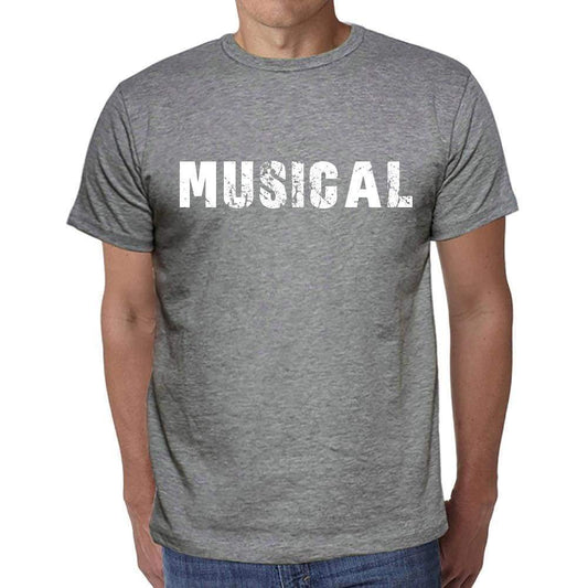 Musical Mens Short Sleeve Round Neck T-Shirt 00046 - Casual