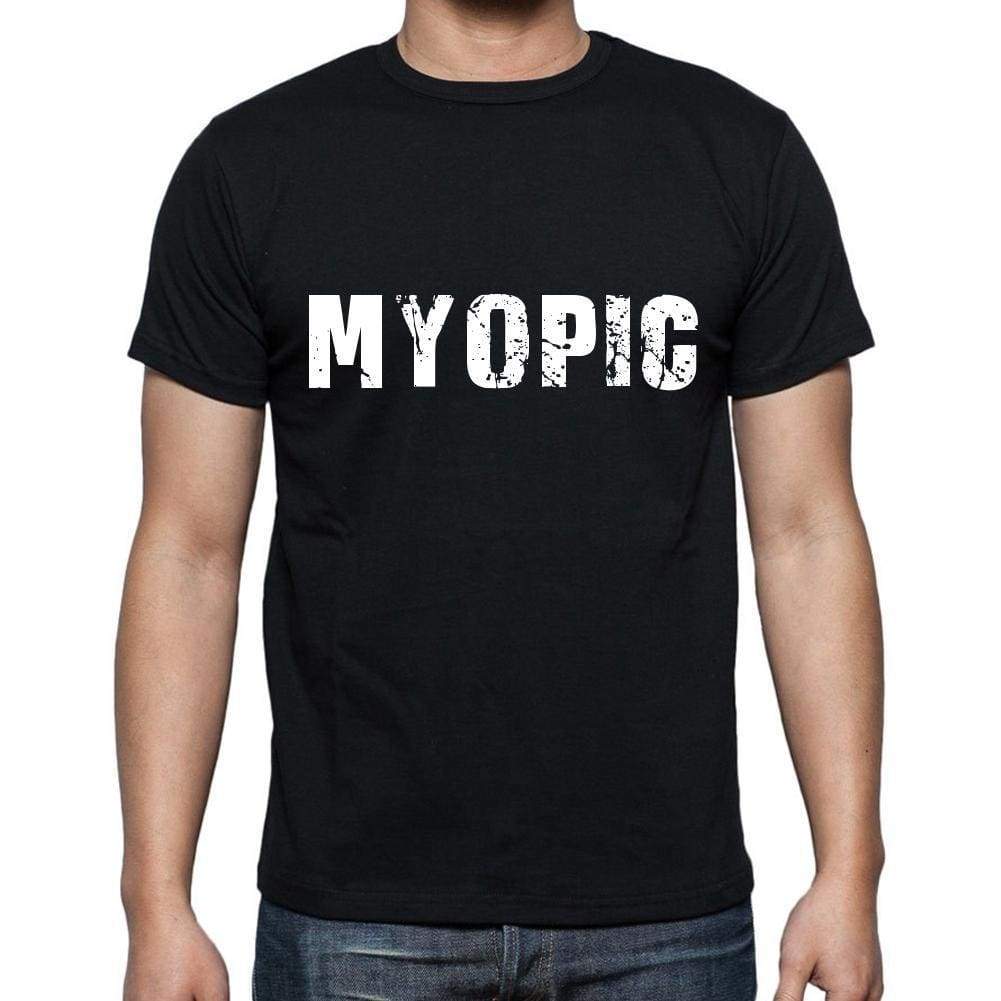 Myopic Mens Short Sleeve Round Neck T-Shirt 00004 - Casual