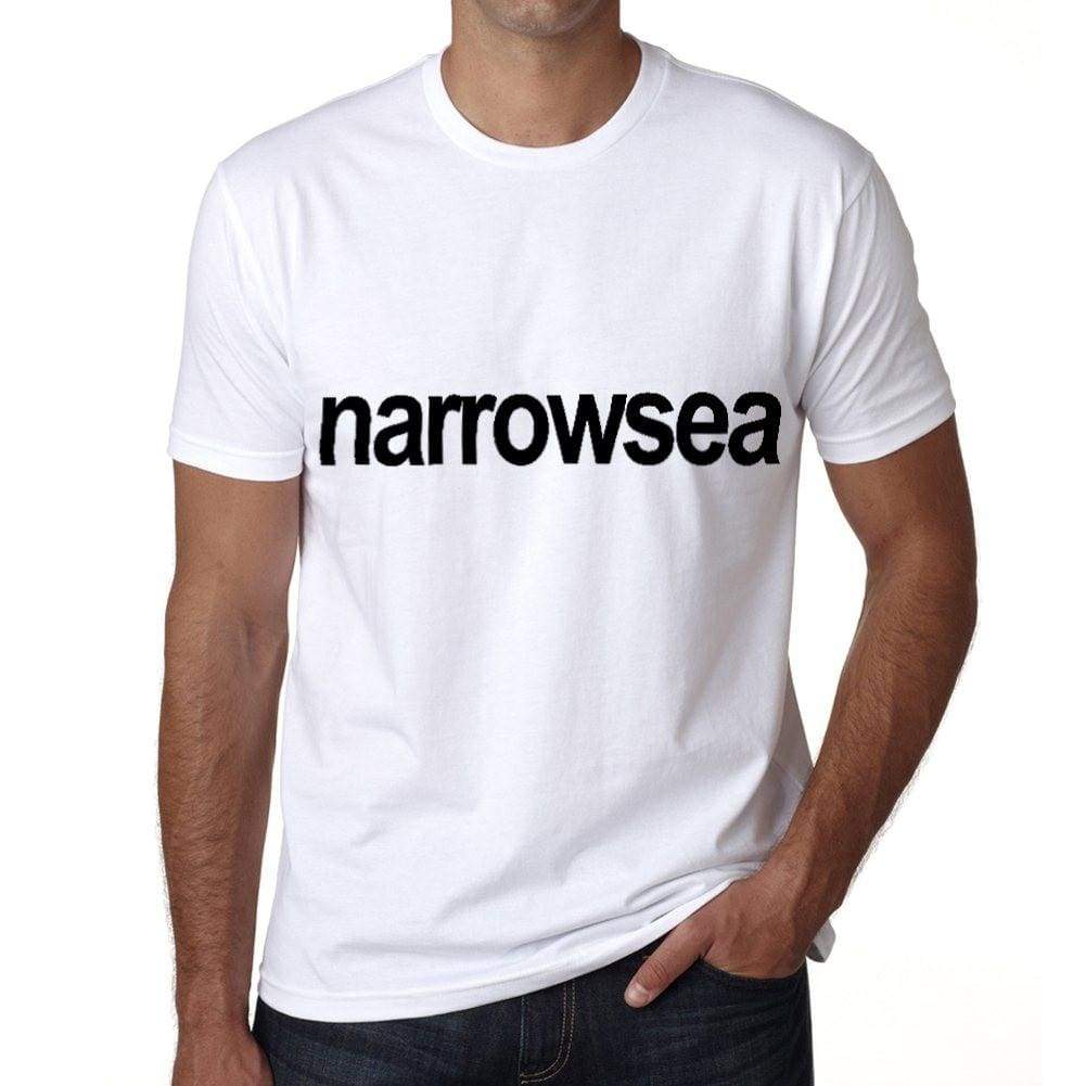 Narrow Sea Mens Short Sleeve Round Neck T-Shirt 00069