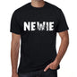 Newie Mens Retro T Shirt Black Birthday Gift 00553 - Black / Xs - Casual