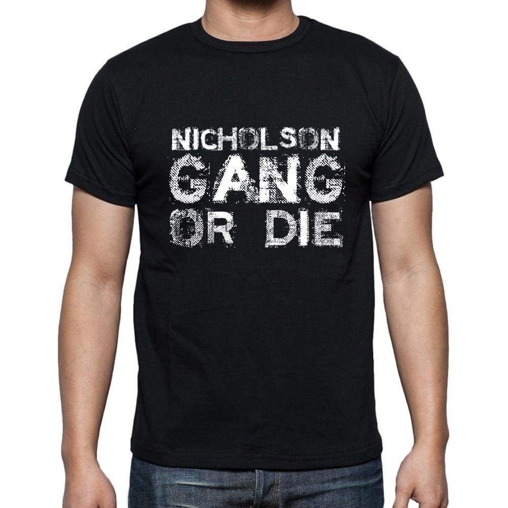 Nicholson Family Gang Tshirt Mens Tshirt Black Tshirt Gift T-Shirt 00033 - Black / S - Casual