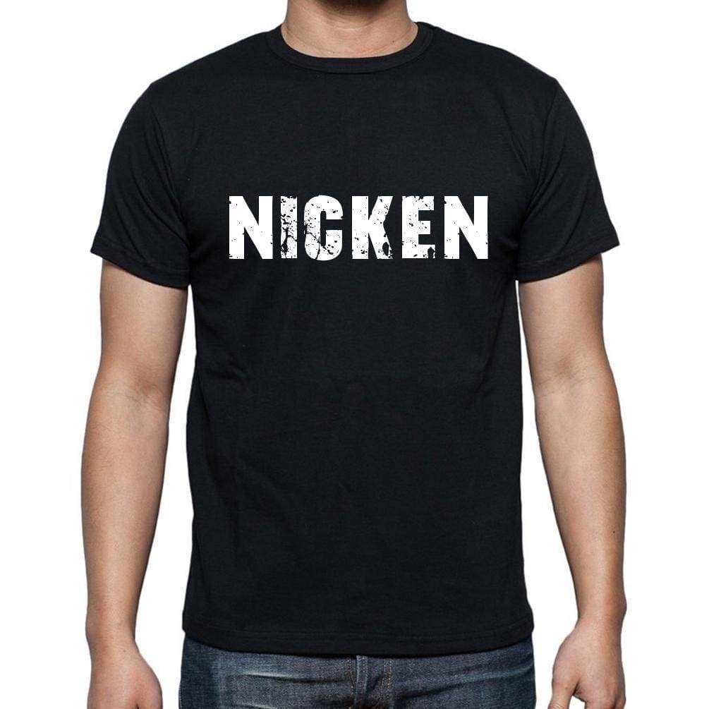 Nicken Mens Short Sleeve Round Neck T-Shirt - Casual