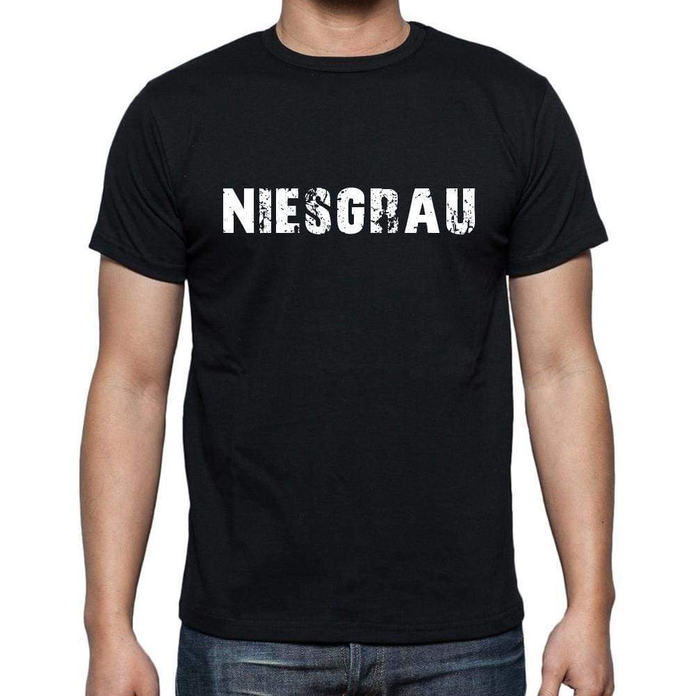 Niesgrau Mens Short Sleeve Round Neck T-Shirt 00003 - Casual