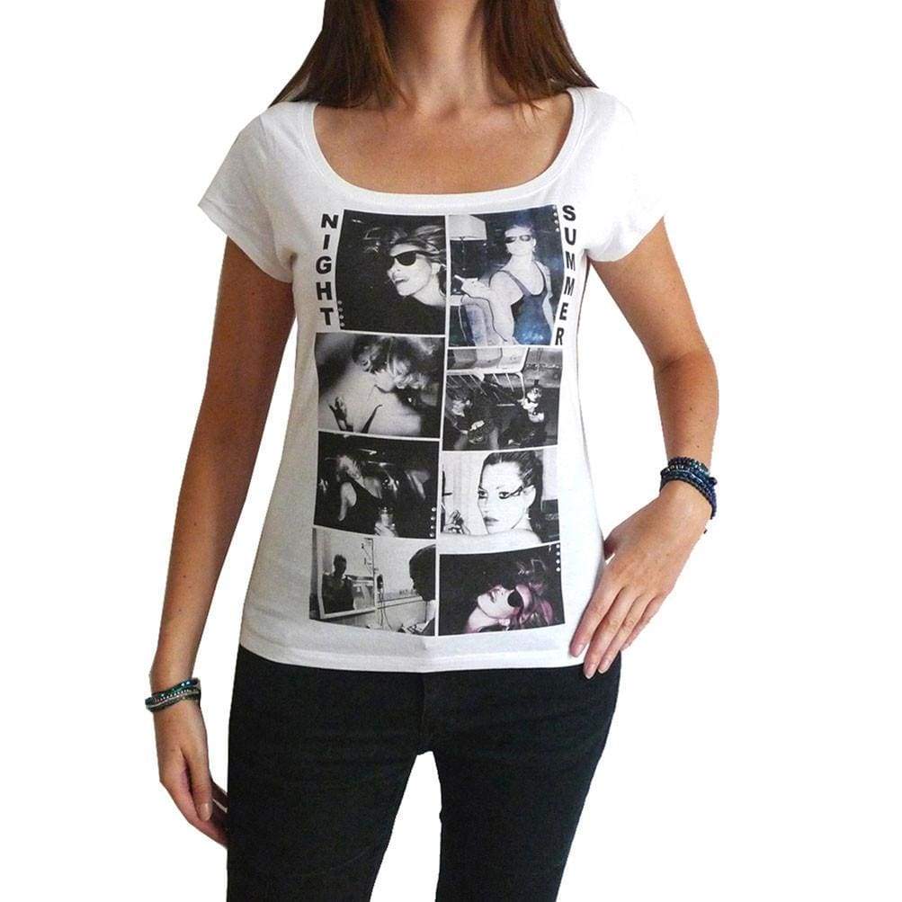 Night Summer T-shirt for women,short sleeve,cotton tshirt,women t shirt,gift - Jet